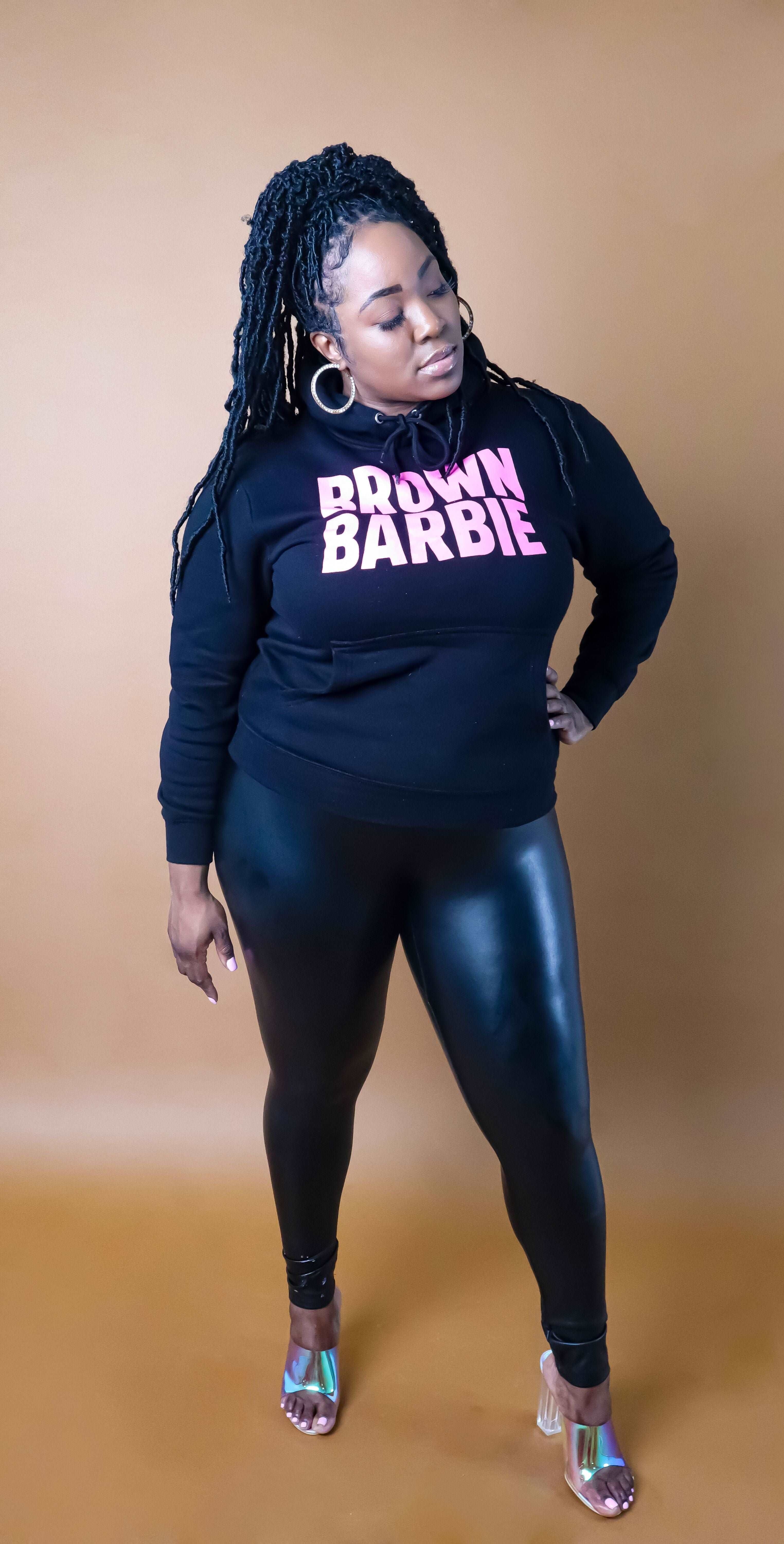 Brown Barbie Hoodie